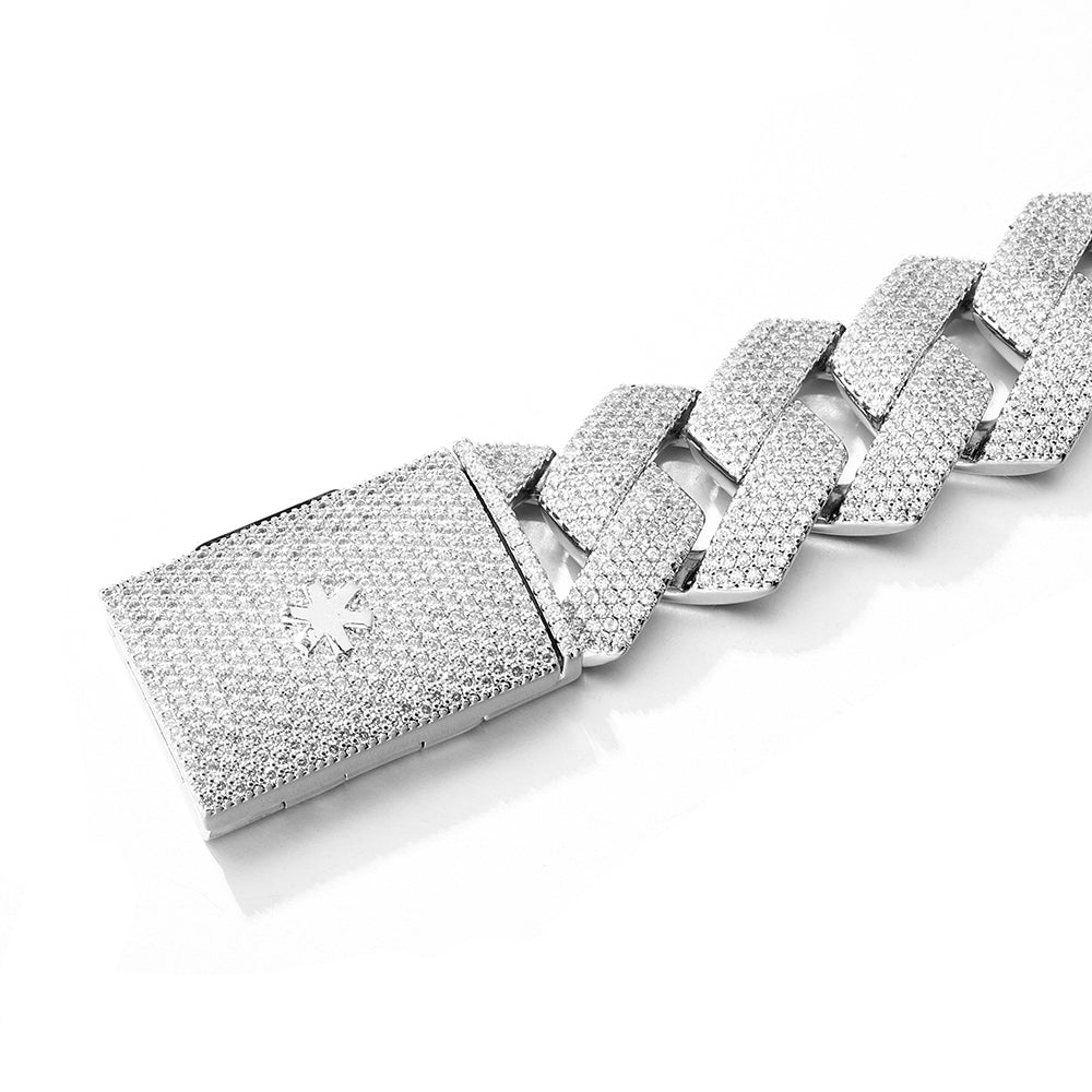 Cuban Link Chain VVS1 Moissanite GRA Certified