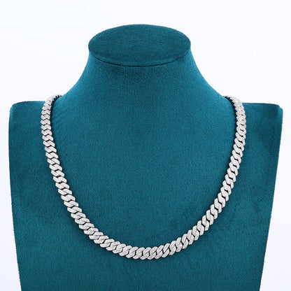 Cuban Link Chain VVS1 Moissanite GRA Certified