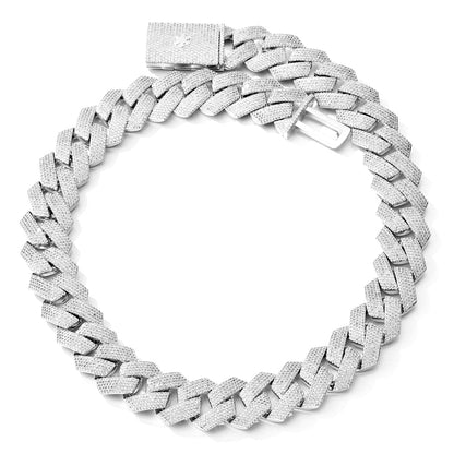 Cuban Link Chain VVS1 Moissanite GRA Certified