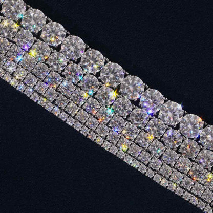 Tennis Chain VVS1 Moissanite GRA Certified