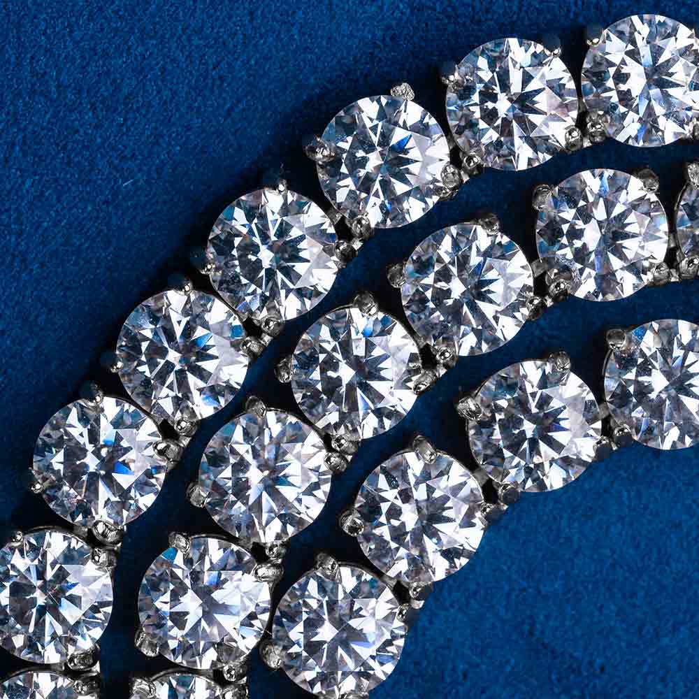 Tennis Bracelet VVS1 Moissanite GRA Certified
