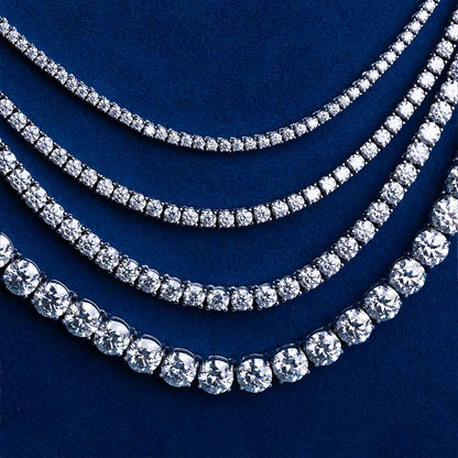 Tennis Chain VVS1 Moissanite GRA Certified